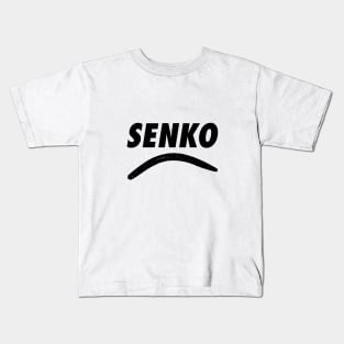 Senko tacklebox design black Kids T-Shirt